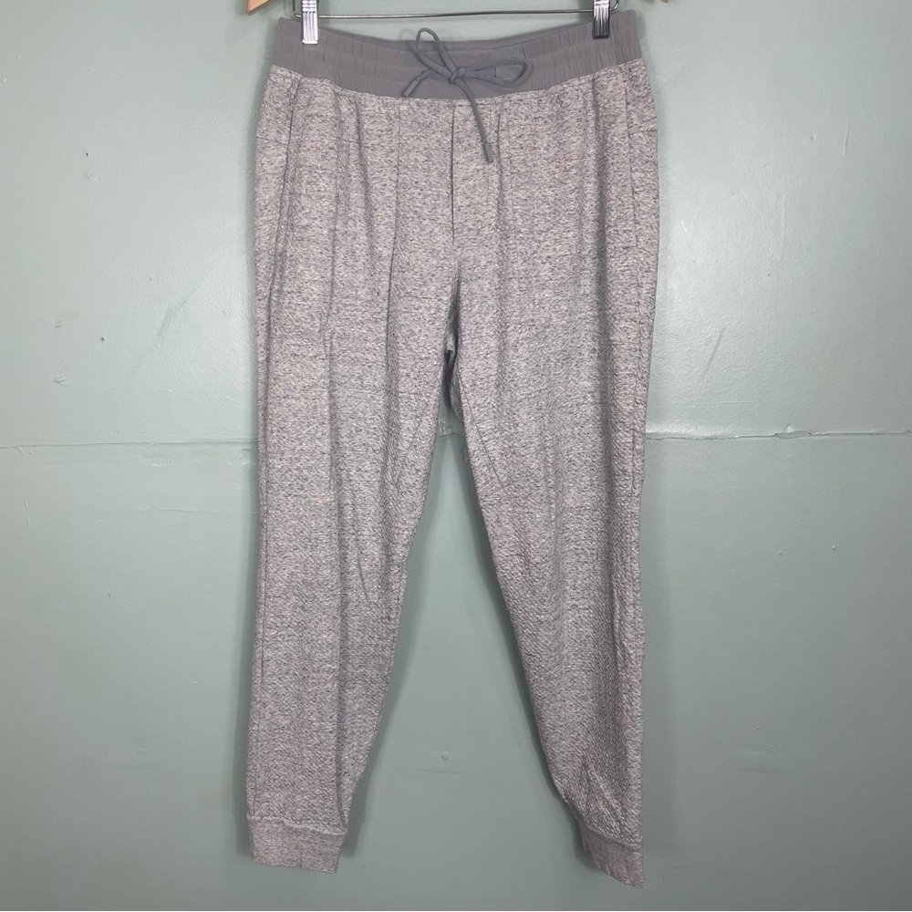 Lululemon At Ease Jogger Sweatpants Heather Gray Men Size Large